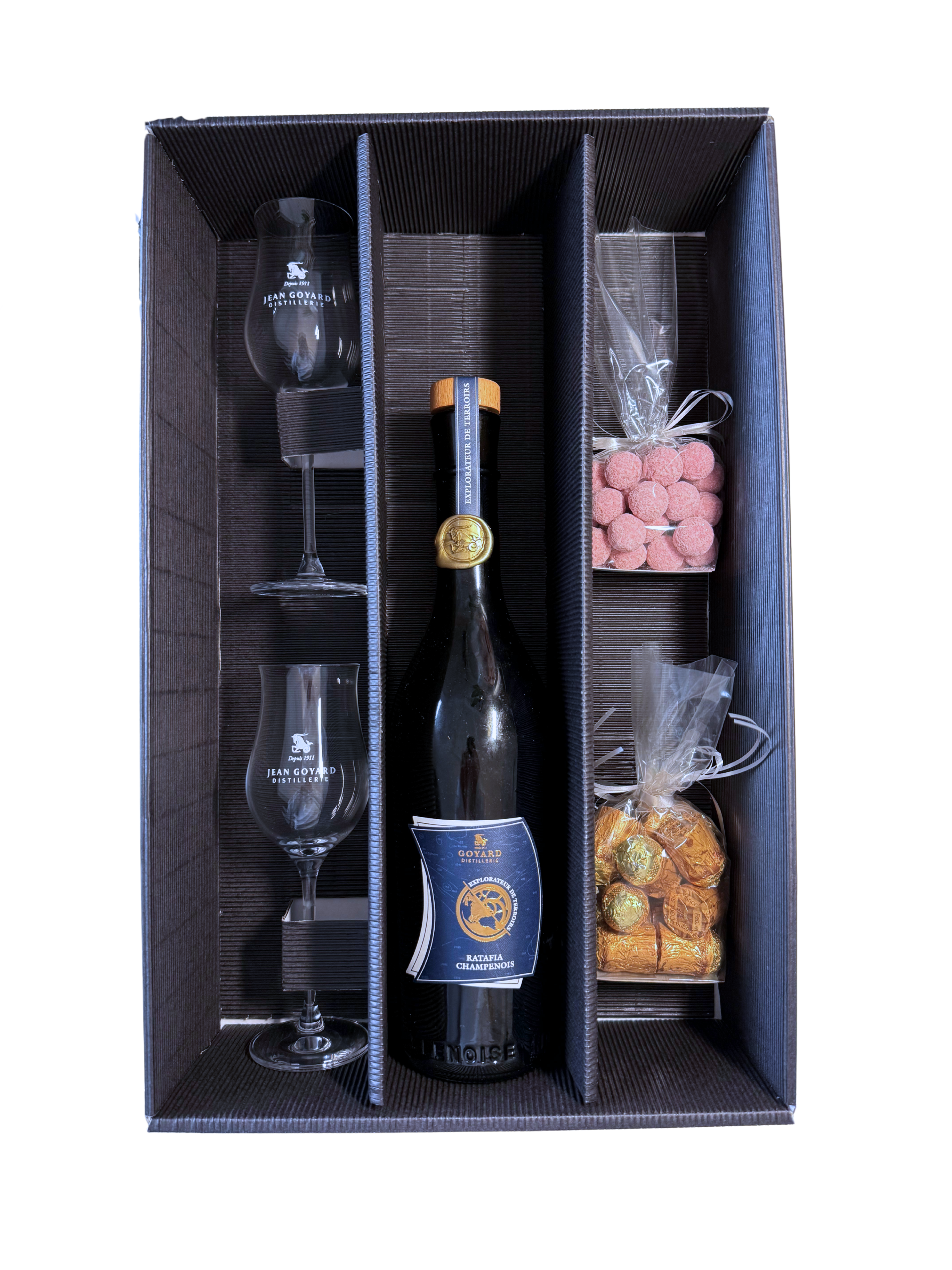 BOUTIQUE | Distillerie Jean GOYARD vente en ligne ratafia de champagne marc de champagne fine de champagne